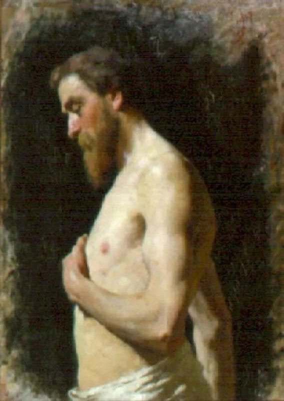  50-Francesco Filippini-Figura maschile nuda-Musei Civici Santa Giulia-Brescia-1 